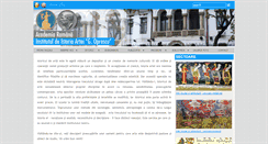 Desktop Screenshot of istoria-artei.ro
