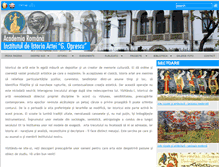 Tablet Screenshot of istoria-artei.ro